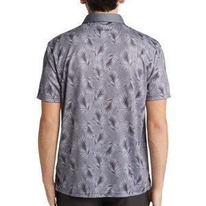 Men's Printed Embroidered for Shirt Custom Golf Short Sleeve Casual 100% Cotton Oxford Fabric Anti-shrink OEM Sportswear Team - Product Image 2
