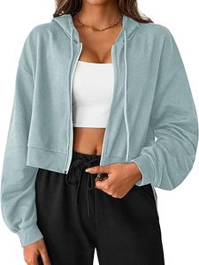 เสื้อฮู้ดถักลายปักตัวอักษร 3 มิติ สไตล์ฮิปฮอปสำหรับผู้หญิง - Product Image 3