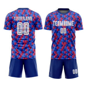 Maillot de football personnalisé, dernière conception, haute qualité, respirant, sublimation, OEM, mini-tenue de sport, 100% polyester - Product Image 2