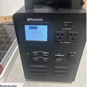 NEW SALES High Performance Portable Patriot power <b>generator</b> 1800 New With <b>Solar</b> Panel IN STOCK - Product Image 1