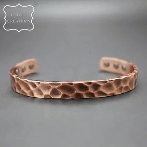 Vente en gros de bracelets magnétiques unis en cuivre pour hommes et femmes - Product Image 4