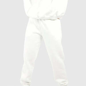 Survêtements décontractés pour femmes d'hiver personnalisés, 2 pièces, 100% coton polaire, respirant, léger, entraînement et jogging, vente en gros - Product Image 4