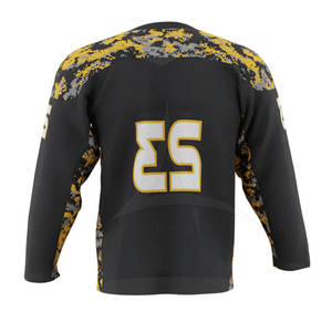 Maillot de hockey sur glace OEM Meilleure fabrication Concevez votre propre maillot de hockey sur glace Maillot de hockey sur glace à bas prix - Product Image 5