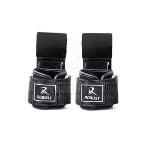 Hombres Mujeres Culturismo Levantamiento de pesas Ganchos de levantamiento de pesas Gimnasio Fitness Pull Ups Deadlifts Material de neopreno para levantamiento de pesas - Product Image 1