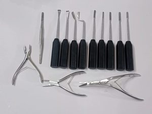 ชุดเครื่องมือผ่าตัดจมูก SureMed Instruments สำหรับการผ่าตัดจมูก ชุดอุปกรณ์ผ่าตัดจมูกที่ทำจากเหล็กกล้าไร้สนิมที่มีความแม่นยำสูง - Product Image 4