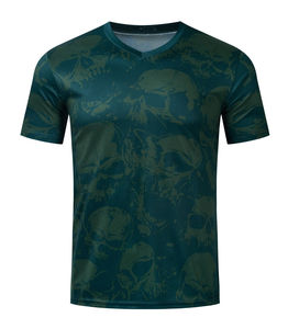 Chemises de pêche à manches courtes personnalisées Jersey 100% Polyester UPF 50 + Protection solaire Vêtements de sport Chemises de pêche Nouveau design OEM - Product Image 1