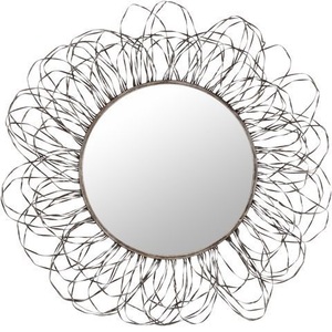 Espejo de pared Decoración para el hogar Diseño de hojas interiores Decoración clásica y moderna Espejo Múltiples diseños de acabado - Product Image 6