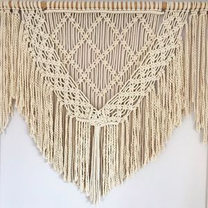 Beautiful Boho Macrame Wedding Backdrop Exquisite Bohemian <b>Decor</b> for <b>Wall</b> Decorations - Product Image 2