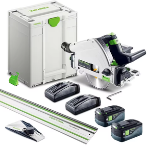 Nuova Sega a Immersione Senza Fili Festool TSC 55 18V con Guida da 55 Pollici (1400mm) - Product Image 1