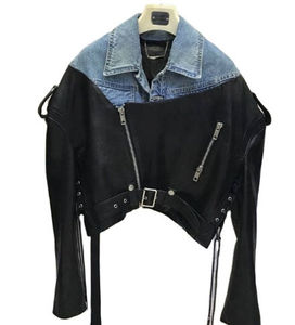 High-Quality Vintage Washed <b>Denim</b> Coat for Fashion Streetwear, Oversized Long Jacket Casual Outerwear for Youth & Adults - Product Image 1