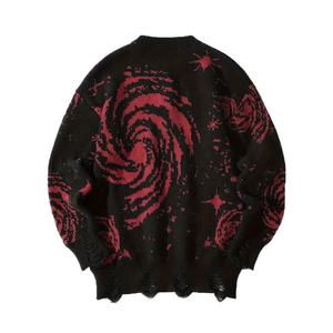 Suéter Casual de Invierno para Hombre, Cuello Redondo, Tejido, con Patrón Jacquard a Cuadros - Product Image 2