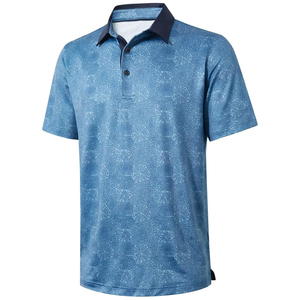 เสื้อโปโลลำลองผู้ชายคุณภาพสูงแห้งเร็วปักลายสำหรับเสื้อโปโล - Product Image 1