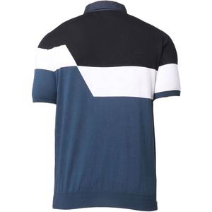 Camisetas Polo a Rayas para Hombre, Manga Corta, Color en Contraste, Bolsillo Delantero, Diseño Gráfico, para Golf y Tenis - Product Image 2