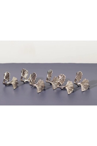 Rond de serviette de mariage plaqué or et argent restaurant table d'hôtel et taille personnalisée prix bon marché artisanat naturel - Product Image 2