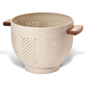 2025 High Performance Stainless Steel Mesh <b>Strainer</b> Basket Large Capacity <b>Colander</b> for Easy Food Washing & Draining - Product Image 2