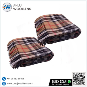 Vente chaude Couvertures en laine super douce Camel Couverture en flanelle de corail à bas prix - Product Image 2