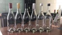 Bouchon à vis de bouteille en verre en aluminium personnalisé bouchon en aluminium fileté de haute qualité