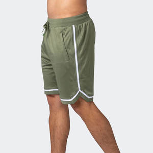 Short de basket-ball d'été en maille Bsci pour adultes sur mesure Short de basket-ball athlétique en maille pour hommes - Product Image 4