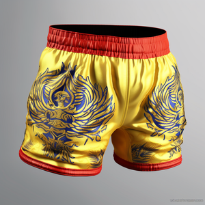 MMA Fight Shorts <b>Men</b> Training Grappling BJJ No Gi Muay Thai Fit Gymwear Durable Athletic jiu jitsu <b>kimono</b> - Product Image 4