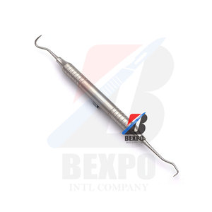 Outil parodontal pour détartreur de faucille à double extrémité U15/33 avec source d'alimentation manuelle Instrument en acier pour les dentistes - Product Image 5
