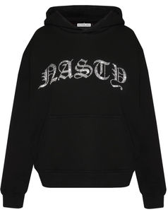 Survêtement lourd de qualité supérieure personnalisé 100 pour cent sweat à capuche en polaire de coton avec strass étiquette personnalisée pour survêtement unisexe - Product Image 5