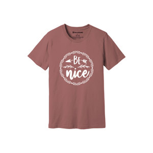 Thèmes de gentillesse imprimer 100% t-shirt en tissu de coton 160-180 à lourd GSM 12 couleurs disponibles Personnalisé votre propre conception et placement - Product Image 1