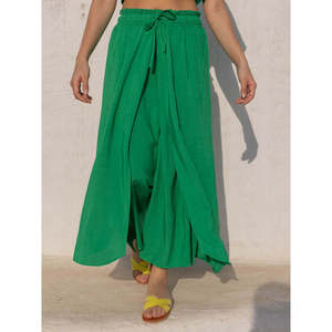 ชุดเซ็ต 2 ชิ้นลำลองทรงหลวมสำหรับผู้หญิง รุ่น Mia Green สำหรับฤดูใบไม้ร่วง - Product Image 4