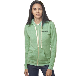 Sudadera con capucha unisex Bella + Canvas con cremallera completa, impresión de logotipo personalizado, peso estándar, con cremallera y bolsillo canguro. - Product Image 5