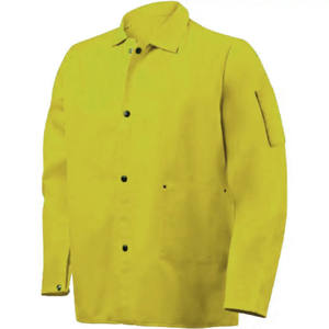 Veste de soudeur de sécurité industrielle de construction robuste de haute qualité vêtements de travail haute visibilité avec logo personnalisé pour la lutte contre les incendies - Product Image 6