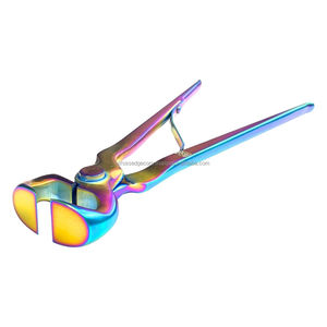 Las mejores pinzas para herradores Farrier Horse Hoof Nipper Trimmer Half Rounded Cutter Instrumentos veterinarios de acero inoxidable - Product Image 4