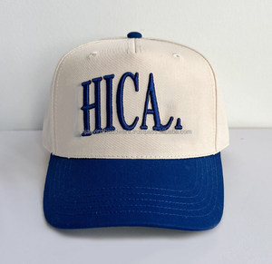 Casquette de sport beige à 5 panneaux avec logo brodé de haute qualité, design OEM, coton BSCI, pour hommes et femmes, vente en gros, casquette de baseball personnalisée - Product Image 3
