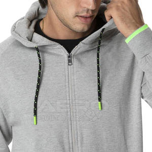 ชุดวอร์มผู้ชายสำหรับฤดูหนาว ขายส่ง ผ้าฝ้าย 100% ไซส์ใหญ่ ดีไซน์เรียบหรู ระบายอากาศได้ดี น้ำหนักเบา มีฮู้ด รับสกรีนโลโก้ - Product Image 5