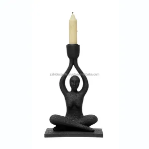 Candelabro de Metal Hecho a Mano de Lujo, Redondo, Estilo Vintage, Hierro, Decoración Clásica, Temas Contemporáneos, Navidad, Zahid Exports - Product Image 1