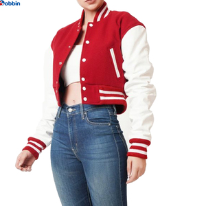 Veste universitaire matelassée à motif personnalisé, longueur courte, vêtement décontracté avec fonction réversible et respirante, taille XL, motif uni - Product Image 5