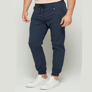 กางเกงวอร์มทรงหลวมสำหรับผู้ชายสำหรับใส่ไปยิมกางเกงกีฬาแบบปรับแต่งได้พร้อมปลอกยางยืดใส่สบาย - Product Image 2