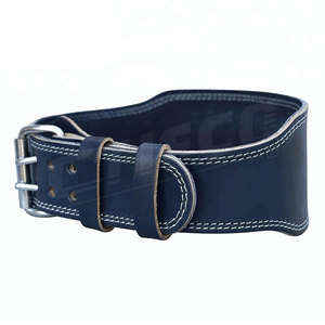 เข็มขัดหนังสำหรับเล่นฟิตเนสเข็มขัดรัดเอวออกกำลังกายระบายอากาศได้ - Product Image 4