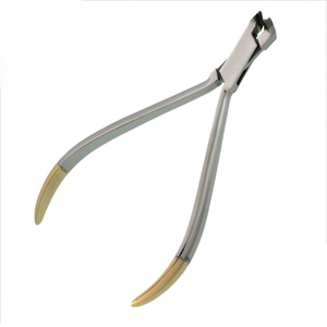 Pince dentaire manuelle réglable à 3 branches en acier inoxydable plaqué or, certifiée CE, classe II, haute qualité - Product Image 4