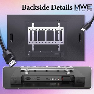 Televisor LED Inteligente para Exteriores de 55 Pulgadas, Resistente a la Intemperie, 1500Nit Ultra Brillante, 4K UHD, Control por Voz, para Terraza, RV, Patio Trasero, Junto a la Piscina - Product Image 1