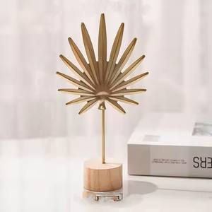 Décoration de table en métal Sculpture pour le salon Ornement debout Accent Art Piece Handmade Centerpiece Shelf Decoration - Product Image 5