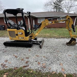 Livraison rapide de mini excavatrice sur chenilles CAT 301.7 CR d'occasion de 1 à 10 tonnes avec moteur central et composants de pompe - Product Image 4