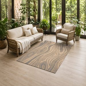 <b>RUGS</b> DEPOT LXDP-0669 Wholesale Beige Brown Modern Vintage Digital Printed Machine Washable Chenille Area <b>Rug</b> <b>Non</b> <b>Slip</b> - Product Image 6