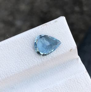 Aigue-marine en forme de poire Nano Santa Maria Blue Cut pierres précieuses en vrac directement du fabricant prix de gros 2x4mm à 20x30mm poires - Product Image 6