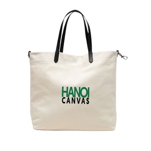 Fabricante vietnamita directo OEM venta al por mayor bolsa de lona personalizada tamaño personalizado algodón mango Logo regalo - Product Image 2