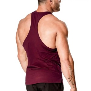 Comprar ropa de fitness culturismo Stringer Tank Top hombres ropa deportiva chalecos musculosos camisetas de algodón 2026 - Product Image 2