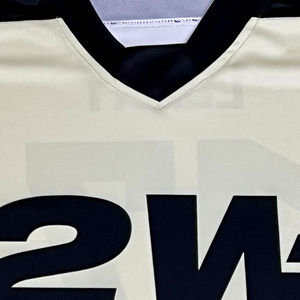 Maillot de crosse pour hommes de haute qualité col rond sublimé uniforme grandes tailles avec nouveau haut ensemble sport Style équipe Logo impression - Product Image 2