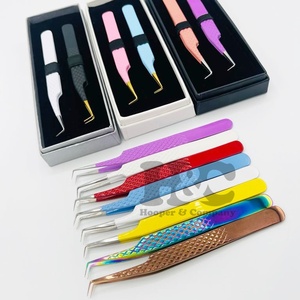 Nouveautés Emballage pour pince à épiler cils magnétiques scintillants étui à pinces étui magnétique pour pince à épiler Logo carte boîte cils de vison - Product Image 5