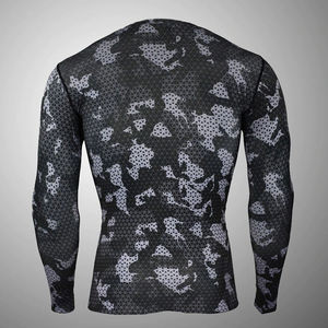 Rashguard sur mesure 1 pièce pour femmes et hommes, grande taille, en nylon respirant pour une meilleure visibilité et confort pour l'utilisation en MMA - Product Image 2