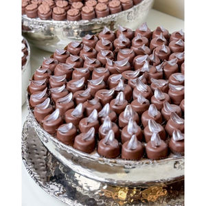 Creative Metal Mirror Polished Chocolate Bowl <b>Table</b> Centerpiece Chocolate Dessert Bowl For Special <b>Occasions</b> And Events - Product Image 5