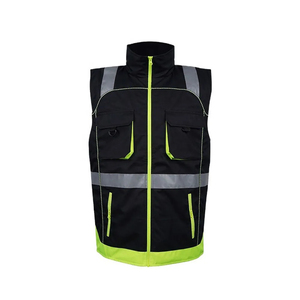 Gilet de sécurité routière en vente flash, gilet de sécurité réfléchissant pour homme, classe 1 ANSI, logo personnalisable, LED clignotante, imperméable, prix raisonnable - Product Image 2