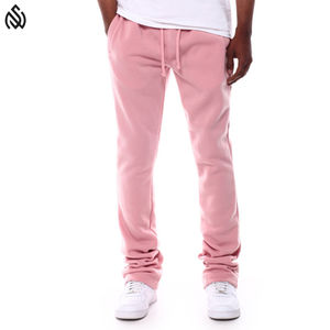 Joggers de hombre para exteriores/ropa de calle personalizada pantalones de chándal de lana pantalones acampanados para hombre Jogger informal - Product Image 1